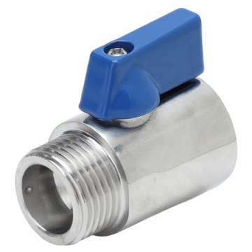 Мини-шаровой кран BSP PN63, 5/8 дюйма, сталь 304
