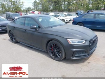 Audi A5 F5 2019 Audi S5 Sportback 2019 AUDI S5 3.0T PREMIUM 3.0 Benzyna 348KM