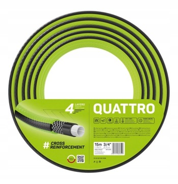 Wąż ogrodowy Cellfast Quattro 3/4'' 15m 4 warstwy