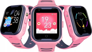 Smartwatch dla dzieci Bemi Fun LTE GPS różowy