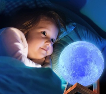 Лунная лампа 16 цветов LED Ночник