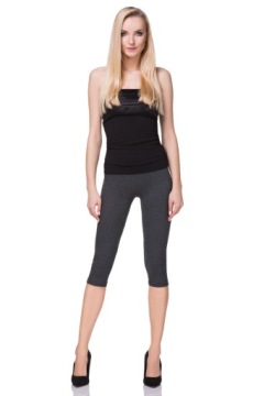 LEGGINSY 3/4 NA LATO ELASTYCZNE WYGODNE - 5XL
