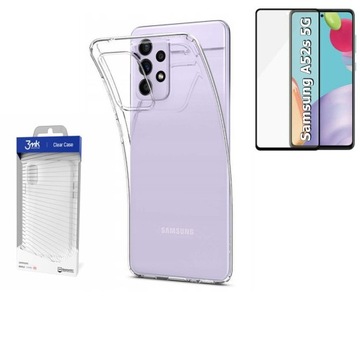 Etui Clear Case 3MK do Samsung A52s 5G + Szkło 9D