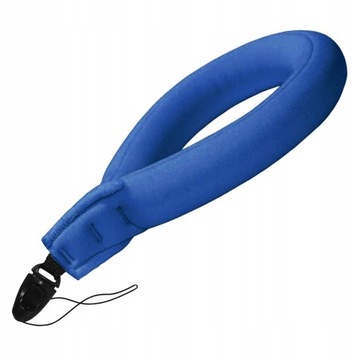 Водонепроницаемая плавающая камера, универсальный плавающий ремешок синего цвета.