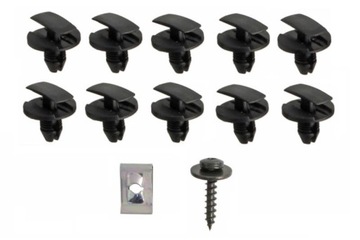 КОМПЛЕКТ КРЕПЛЕНИЙ КОЛЕСНОЙ АРКИ CITROEN C3 II/C4/C5 00-08 PEUGEOT 207/307 01-08