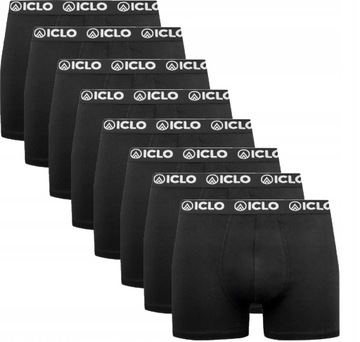 ICLO мужские хлопковые боксеры 8 PAK, размер L