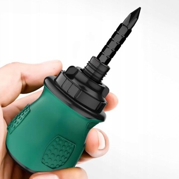 Отвертка с трещоткой MULTI многофункциональная ОТВЕРТКА Набор БИТ 12-в-1