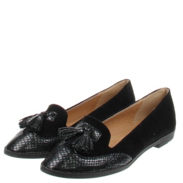 SIXTH SENS DAMSKIE PÓŁBUTY WSUWANE CZARNE 36 S2D