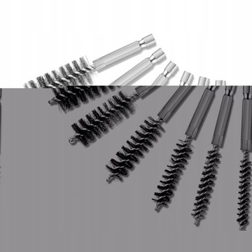 Щетка для чистки стальных труб, 6 шт.