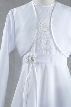 ПЛАТЬЕ ДЛЯ ПРИМАНИЯ АЛЬБА С БАЛЛЕРО НА ИЗМЕРЕНИЕ