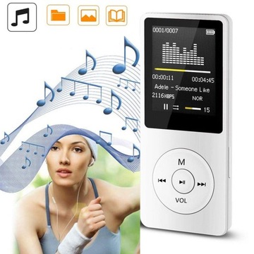 odtwarzacz mp3 16gb bluetooth 5.0 hifi radio FM e-Book Odtwarzanie