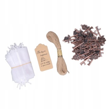 ОТКРЫТКА ДЛЯ БУТЫЛОК РОЗОВАЯ С ПОДВЕСКОЙ