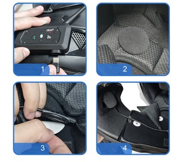 ИНТЕРКОМ EJEAS V6 PRO+ МОТОЦИКЛНЫЙ ИНТЕРКОМ НОВАЯ ВЕРСИЯ 2024 1200M