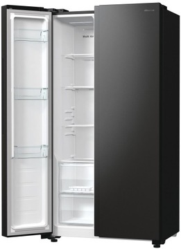 Холодильник Gorenje Side by Side NoFrost Режим отпуска A++ (E) Черный 550л SBS