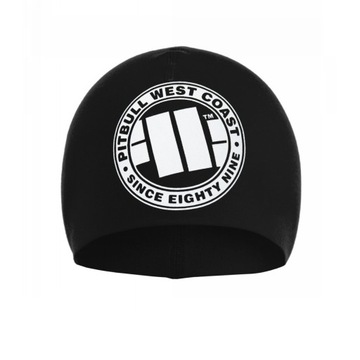 Czapka kompresyjna Pit Bull Big Logo Czarna