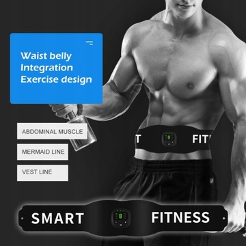Elektrostymulator mięśni 8556gh) Smart Slimming Belt rozmiar uniwersalny