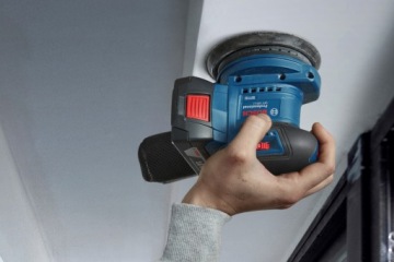 ЭКСЦЕНТРИЧЕСКАЯ ШЛИФОВАЛЬНАЯ МАШИНА GEX 185-LI BOSCH KORPUS