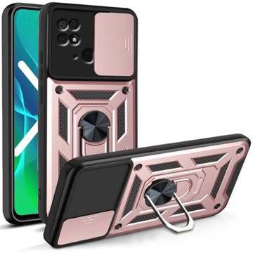 Бронированный корпус для Siaomi Redmi 10C Slide Case +Glass