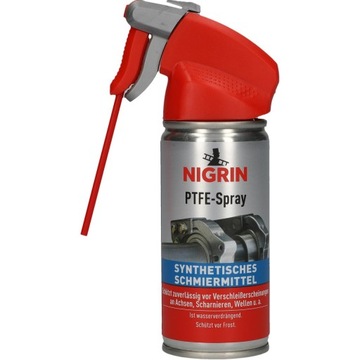 NIGRIN Suchy Smar z Teflonem PTFE Spray 100 ml NIEMIECKI