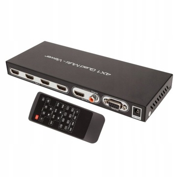 Мультимедийный интерфейс HD 4x1 Quad Multi Viewer
