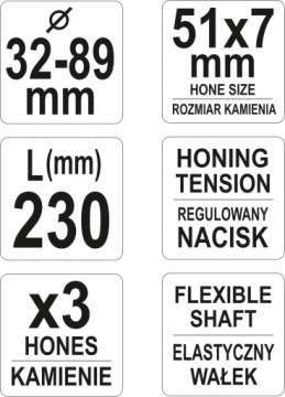 YATO Хонинговальный станок для цилиндров 32-89MM YT-05811