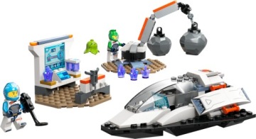 Космический набор LEGO: Межзвездный корабль + Космический корабль и открытие астероида