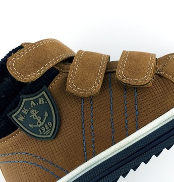 ЗИМНИЕ ОБУВИ AMERICAN CLUB TRAPERS VELCRO CAMEL 34