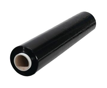 Folia Stretch czarna 3 kg DUŻO XXL 2,7 netto