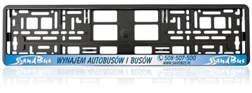 Рамка номерного знака НАПЕЧАТАНА ПО ИНСТРУКЦИИ ЦВЕТ УФ ПЕЧАТИ x10