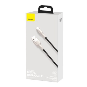 Кабель USB на USB-C Baseus 66Вт 6А 1м Черный