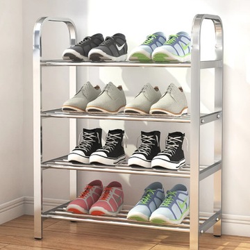 ПОЛКА ОБУВОЧНАЯ ШКАФА ДЛЯ ОБУВИ МЕТАЛЛИЧЕСКАЯ ПРОЧНАЯ ПОДСТАВКА СТАБИЛЬНАЯ