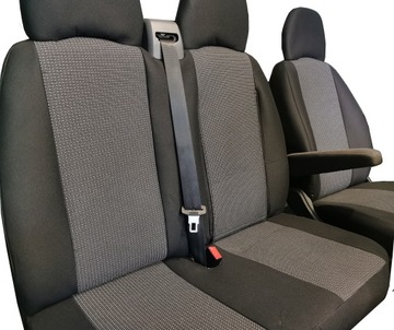 Чехлы на сиденья MERCEDES SPRINTER 06-2018 Автобус ЛЮКС 2+1