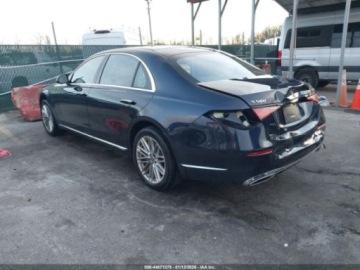 Mercedes Klasa S W223/V223 2022 Mercedes-Benz Klasa S 580 4Matic 2022 4.0 Benzyna 496KM, zdjęcie 3