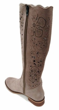 КОР-2329 СТИЛЬНЫЕ ЛЕГКИЕ, АЖУРНЫЕ БОТИНКИ, НАТУРАЛЬНАЯ КОЖА 40