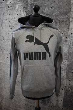 PUMA MĘSKA BLUZA SPORTOWA Z KAPTUREM KANGURKA R. M