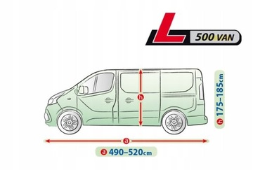 Автомобильный чехол на OPEL Vivaro 2014 - 2019 г.в.