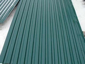Blacha trapez powlekana ocynk Ral 6005 mat