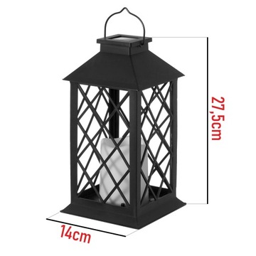 2x светодиодный солнечный садовый фонарь Фонарь Свеча-фонарь