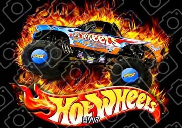 HOT WHEELS CARS Торт Вафельный принт А4