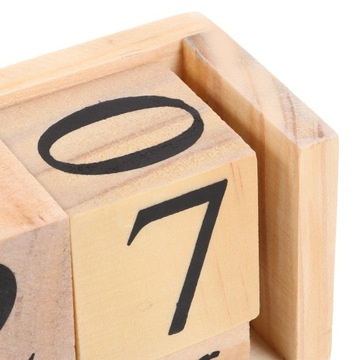 ДЕРЕВЯННЫЙ ОФИСНЫЙ КАЛЕНДАРЬ ДЕКОР ВИНТАЖ