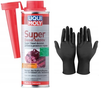 Dodatek do paliwa LIQUI MOLY 8343 + rękawiczki ochronne