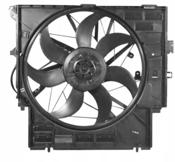 BMW X3 F25 10-17 VENTILÁTOR CHLADIČŮ XDRIVE 35I