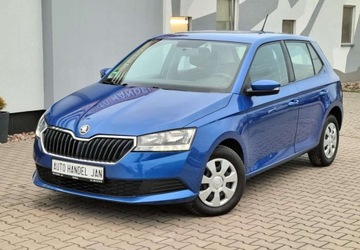 Skoda Fabia III Hatchback Facelifting 1.0 MPI 60KM 2019 Skoda Fabia 1,0 MPI Klima Benzyna 60KM