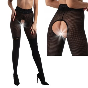 Rajstopy Cat Girl 50DEN/30DEN S/M