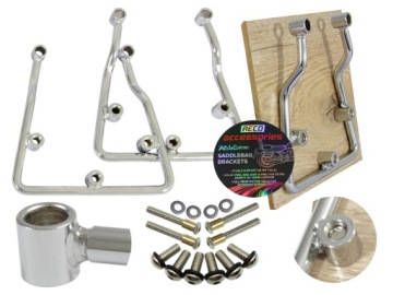 Stelaże pod Sakwy SAFE LOCK Chrom do HONDA VT 1100 C2 ACE SHADOW / 11 cm