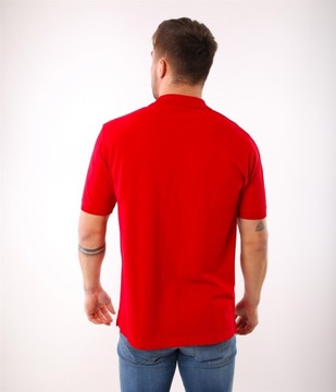 LEE COOPER Koszula polo męska ALAN 7100 RED XL