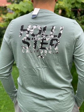 bluza Abercrombie Hollister longsleeve M KWIATY