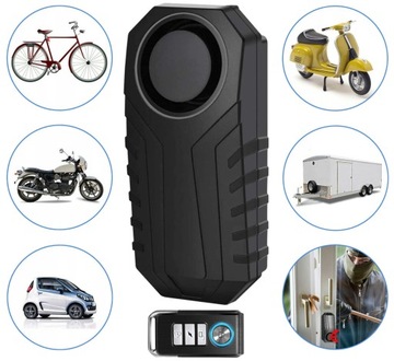 ВЕЛОСИПЕД СИГНАЛИЗАЦИЯ + ДИСТАНЦИОННАЯ охрана для ВЕЛОСИПЕДА, СКУТЕРА, МОТОРА СКУТЕРА