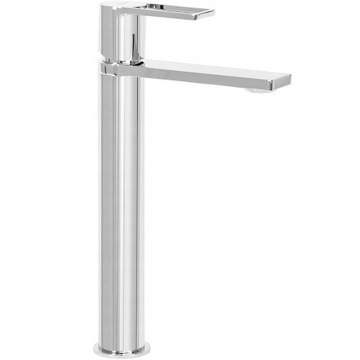 Bateria FLIP chrom umywalkowa wysoka nablatowa