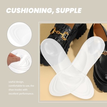 ПРОЗРАЧНЫЕ СТЕЛЬКИ ДЛЯ ОБУВИ ВЫСОКИЕ СТЕЛЬКИ